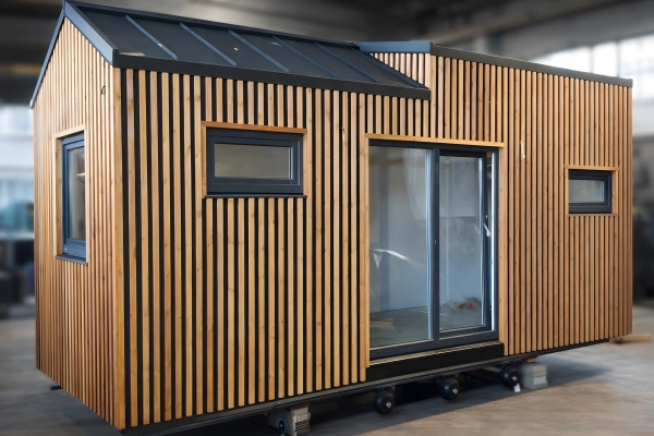 Uus ratastel väikemaja